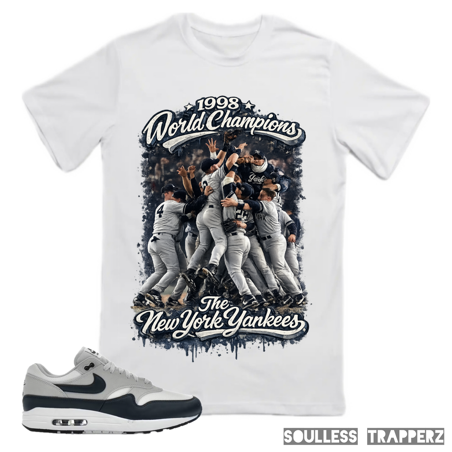 “1998 World Champions-New York Yankees” Soulless Trapperz Original Premium T-Shirt