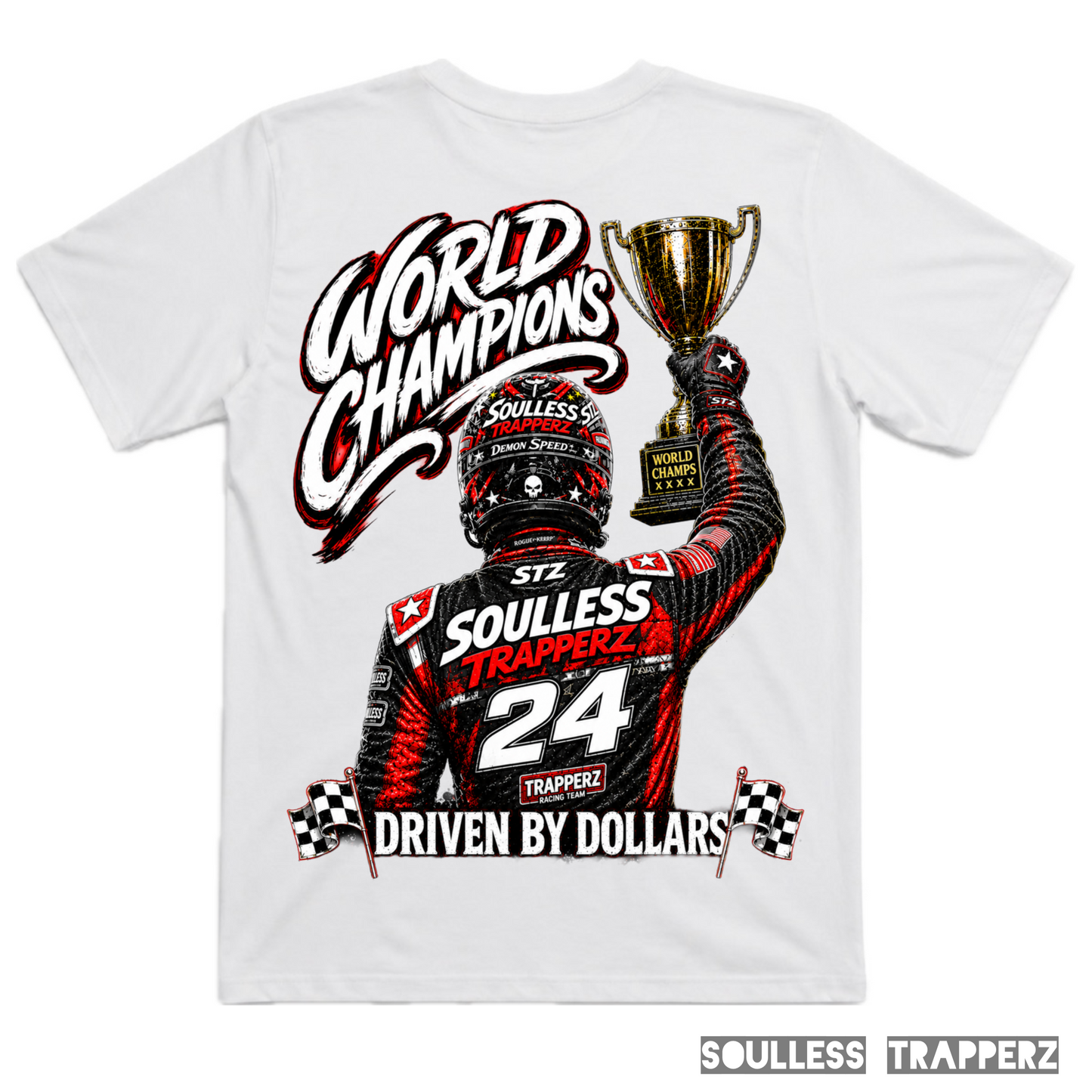 DRIVEN BY DOLLARS™ Oversized Graphic Tee