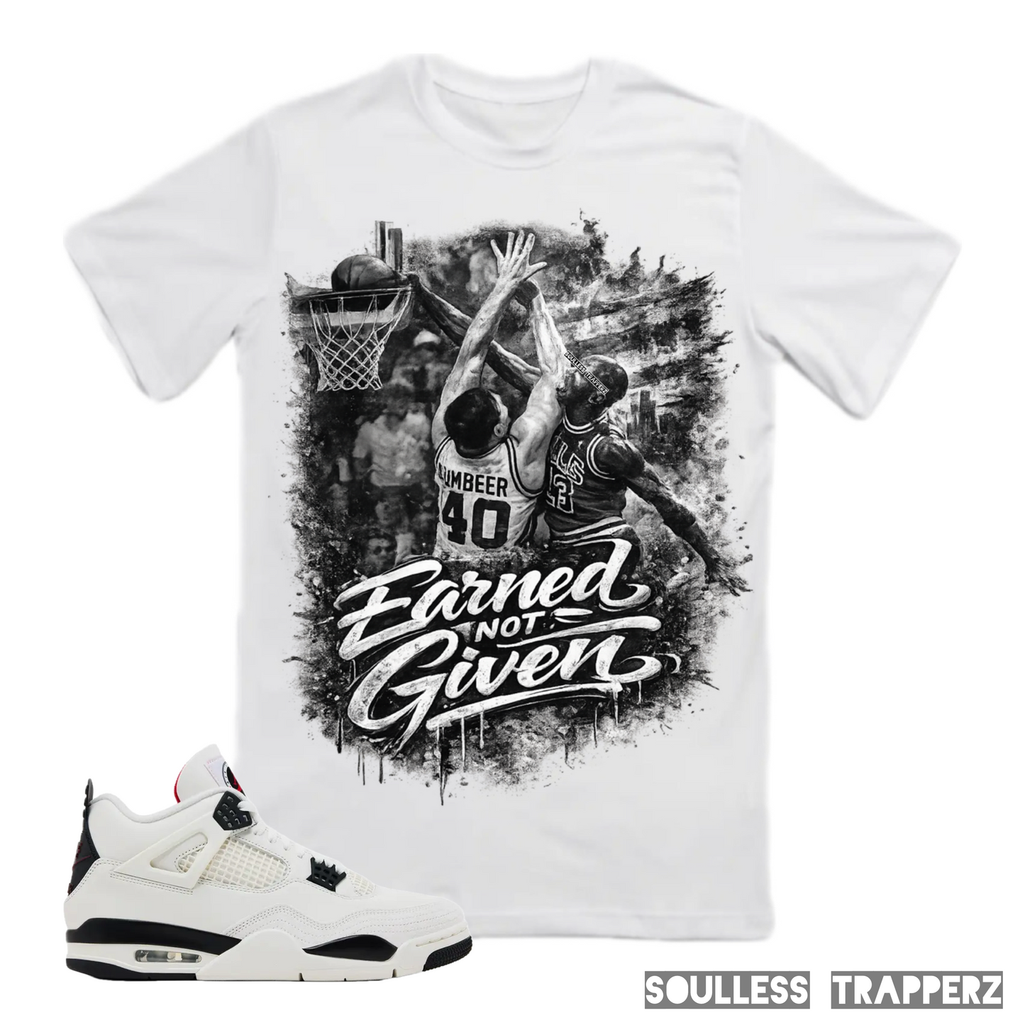 “EARNED NOT GIVEN” Soulless Trapperz Original Premium T-Shirt