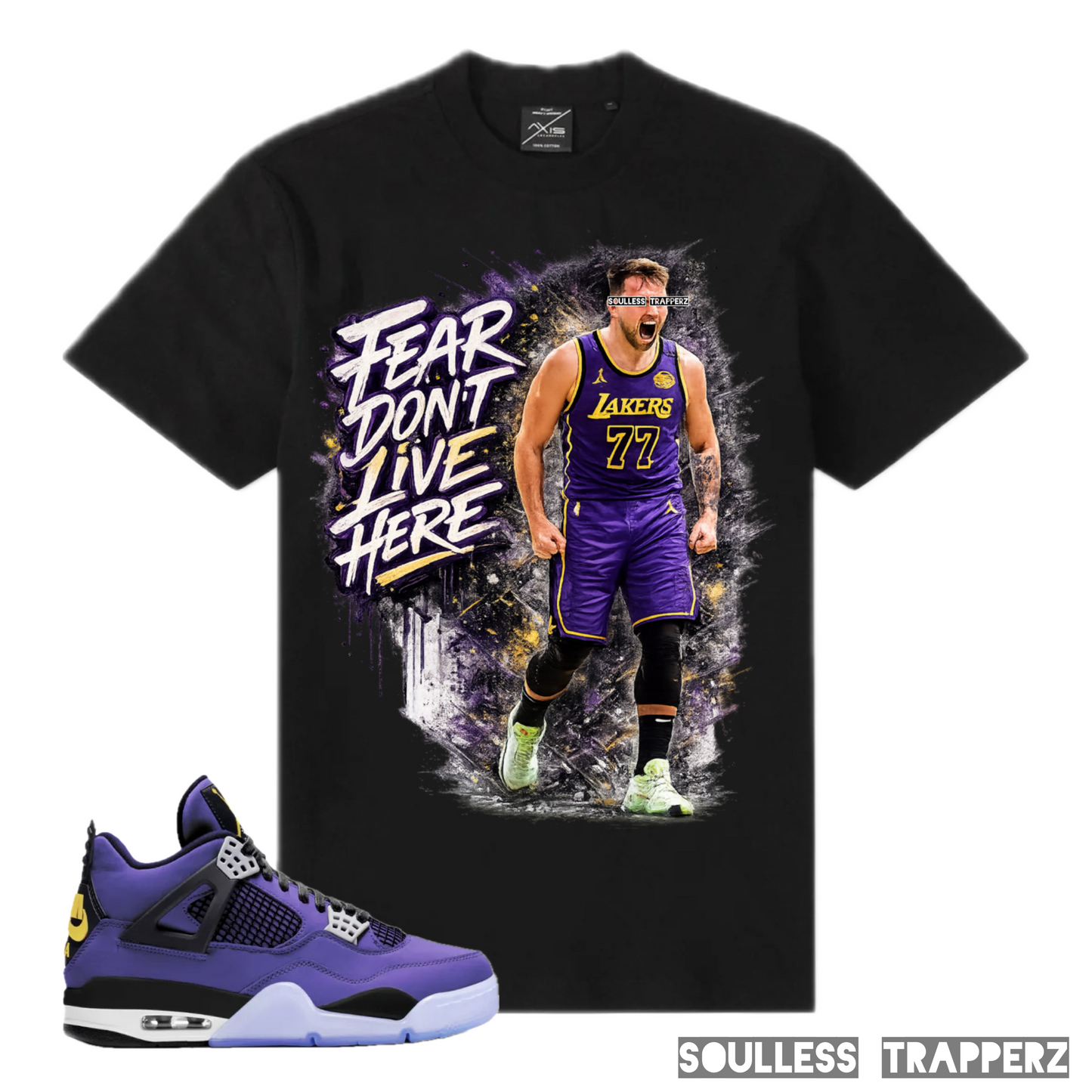 “FEAR DONT LIVE HERE” Soulless Trapperz Original Premium T-Shirt