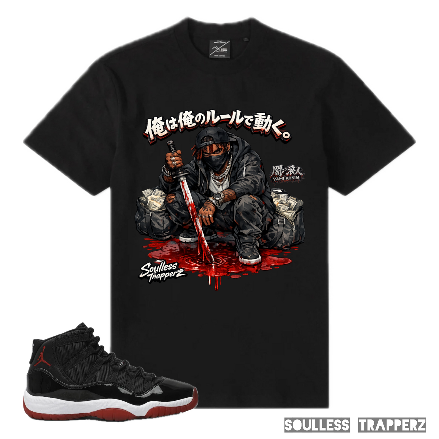 “YAMI RONIN” Soulless Trapperz Original Premium T-Shirt