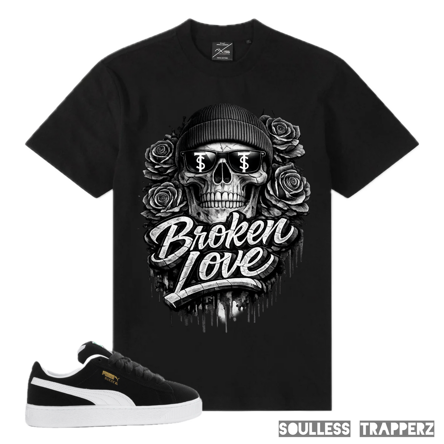 “BROKEN LOVE” Soulless Trapperz Original Premium T-Shirt