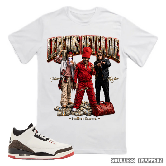 “LEGENDS NEVER DIE” Soulless Trapperz Original Premium T-Shirt