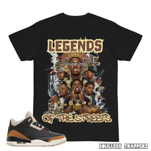 “LEGENDS OF THE STREETS” Soulless Trapperz Original Premium T-Shirt