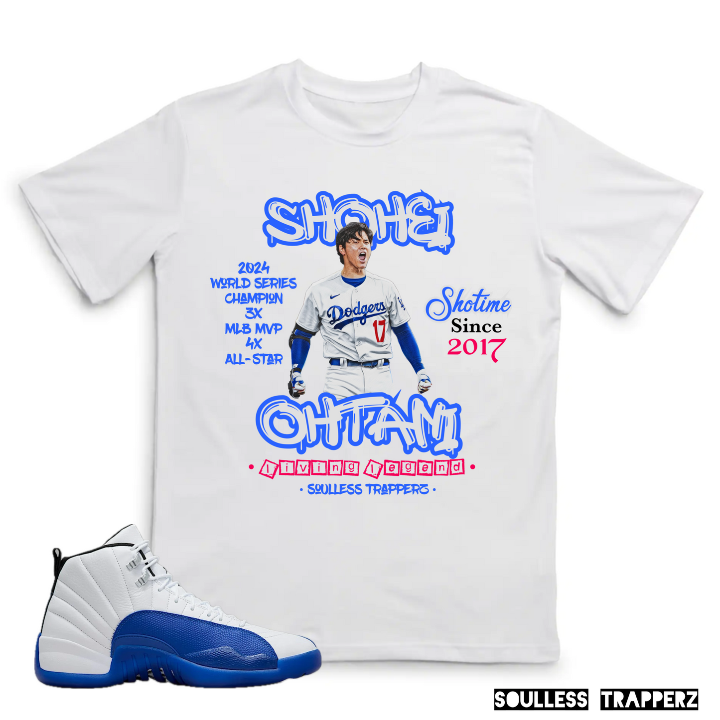 Los Angeles Dodgers Superstar “SHOHEI OHTANI” (Living Legend) Soulless Trapperz T-Shirt