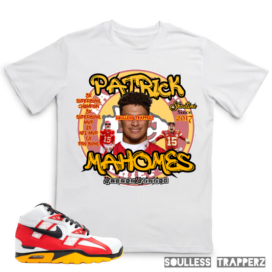 Kansas City Chiefs Superstar “PATRICK MAHOMES” (Living Legend) Soulless Trapperz T-Shirt