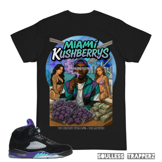 “MIAMI KUSHBERRYS” Soulless Trapperz Original Premium T-Shirt