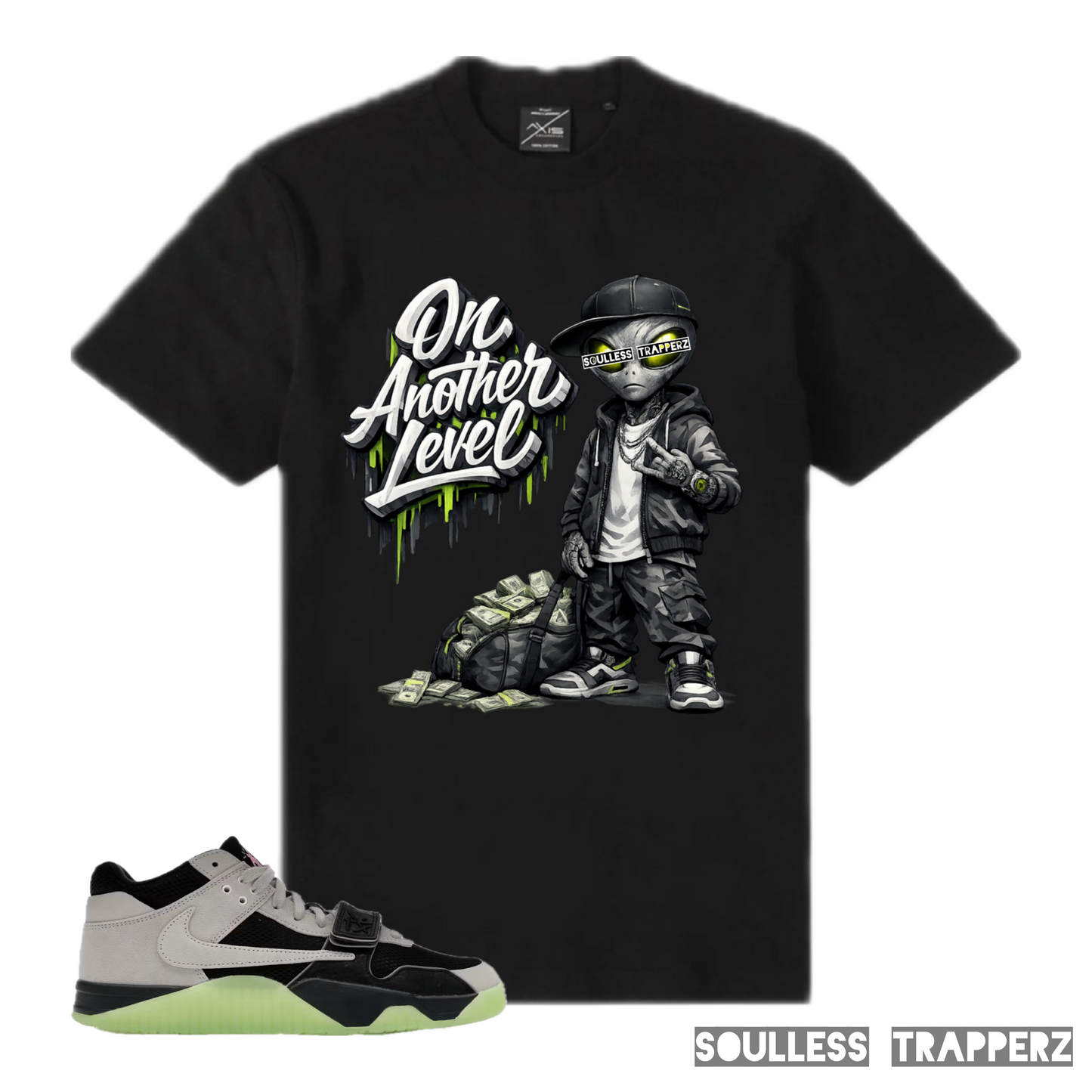 “ON ANOTHER LEVEL” Soulless Trapperz Original Premium T-Shirt