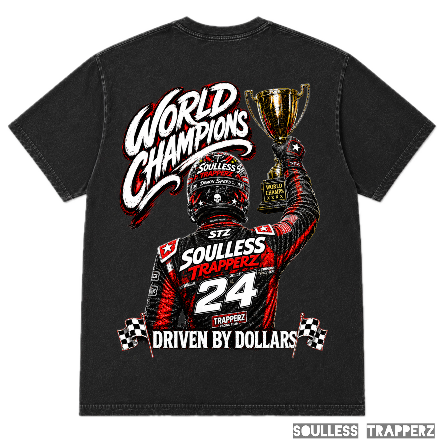 DRIVEN BY DOLLARS™ Oversized Graphic Tee