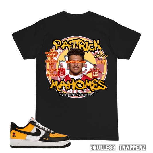 Kansas City Chiefs Superstar “PATRICK MAHOMES” (Living Legend) Soulless Trapperz T-Shirt