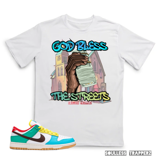“GOD BLESS THE STREETS” Soulless Trapperz T-Shirt