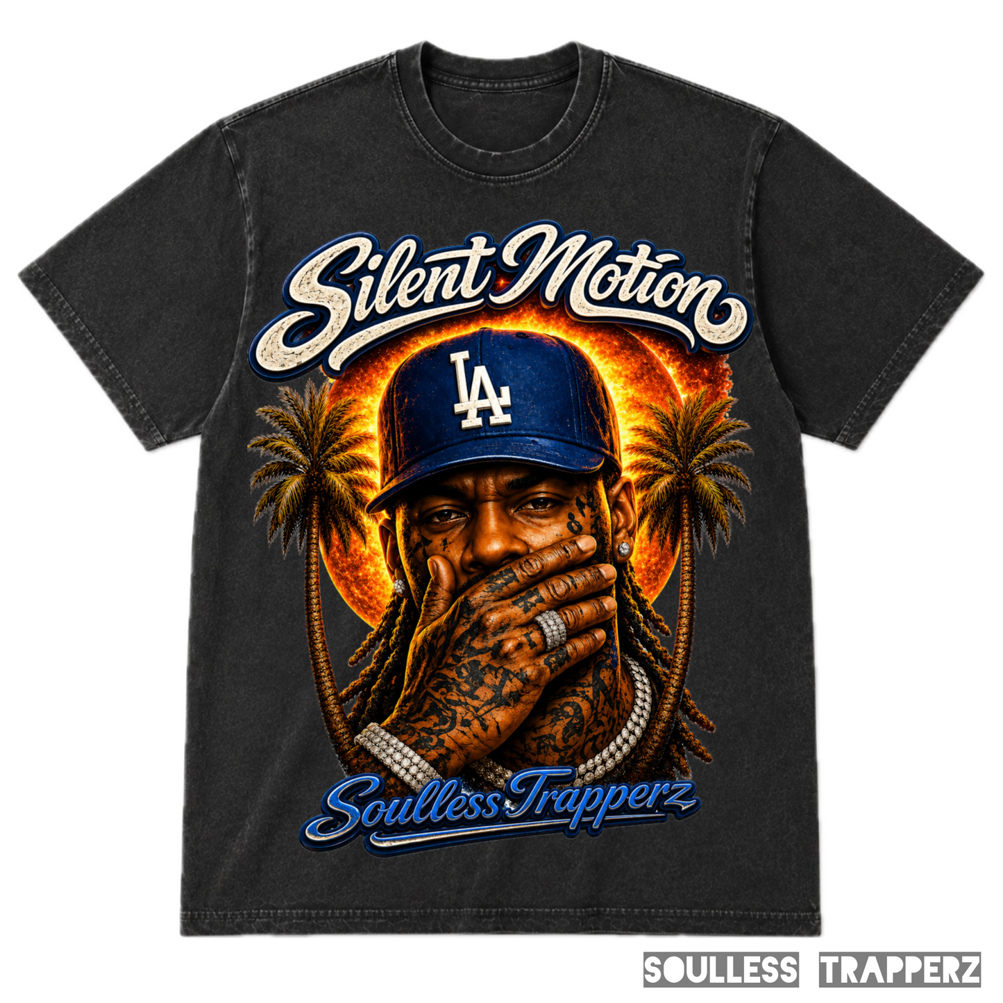 SILENT MOTION™ Oversized Graphic Tee