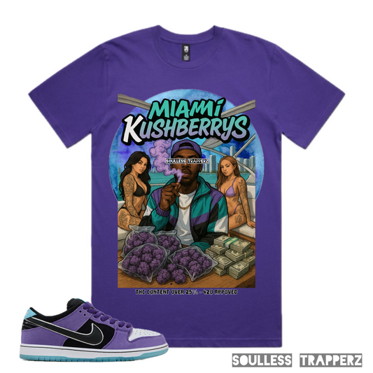 “MIAMI KUSHBERRYS” Soulless Trapperz Original Premium T-Shirt