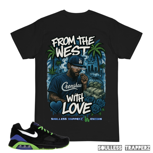 “FROM THE WEST WITH LOVE” Soulless Trapperz Original Premium T-Shirt