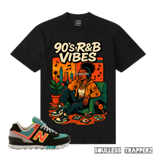 “90’s R&B VIBES” Woman’s Soulless Trapperz Original Premium T-Shirt