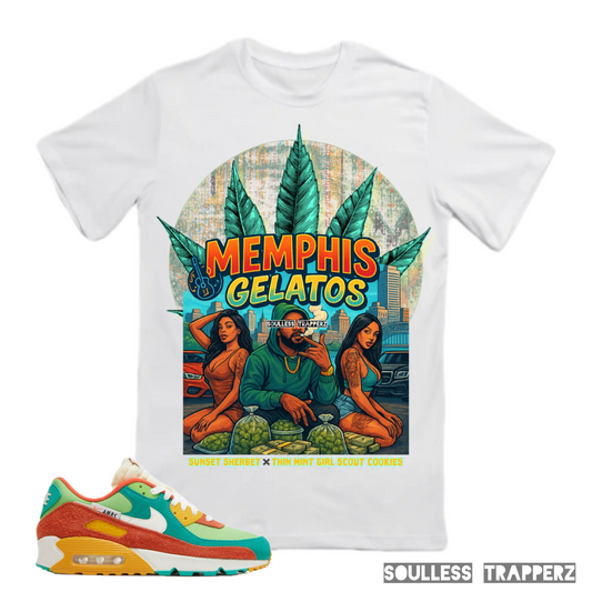 “MEMPHIS GELATOS” Soulless Trapperz Original Premium T-Shirt