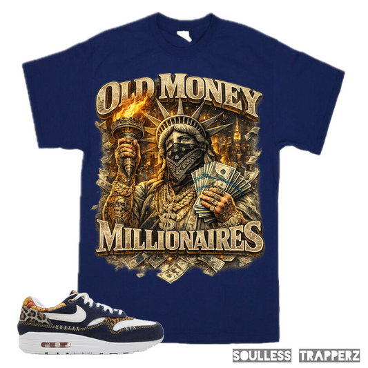 “OLD MONEY MILLIONAIRES” Soulless Trapperz Original Premium T-Shirt