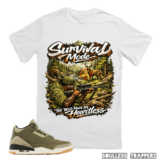 “SURVIVAL MODE” Soulless Trapperz Original Premium T-Shirt