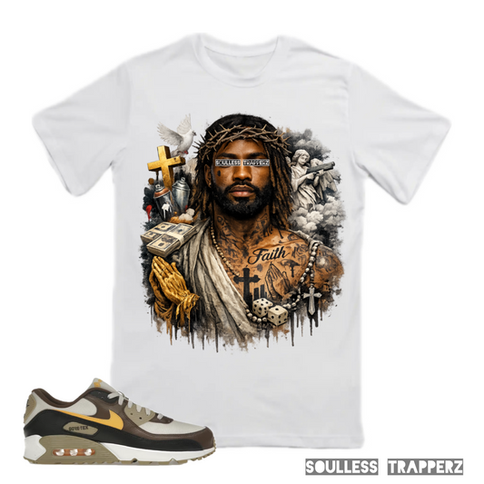 “BLACK JESUS” Soulless Trapperz Original Premium T-Shirt
