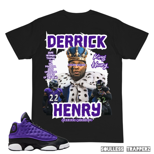 Baltimore Ravens Superstar “DERRICK HENRY” (Living Legend) Original Soulless Trapperz T-Shirt