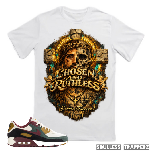 “CHOSEN AND RUTHLESS” Soulless Trapperz Original Premium T-Shirt