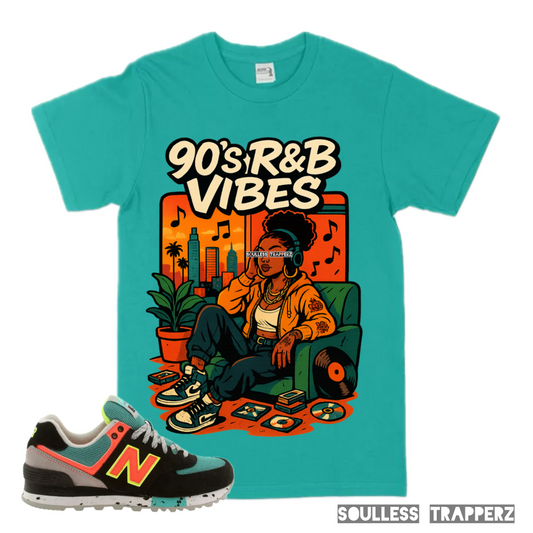 “90’s R&B VIBES” Woman’s Soulless Trapperz Original Premium T-Shirt