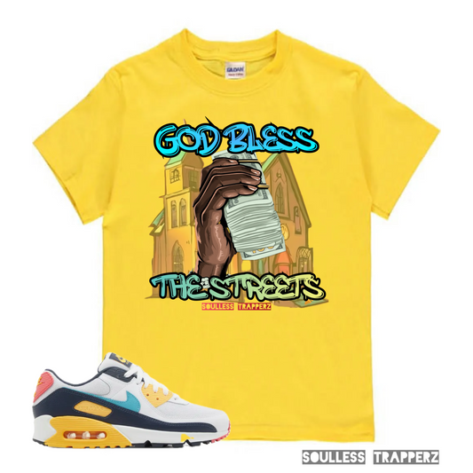 “GOD BLESS THE STREETS” Soulless Trapperz T-Shirt