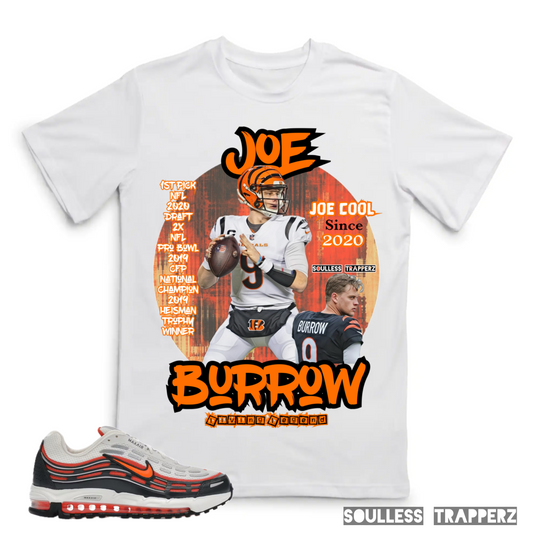 Cincinnati Bengals Superstar “JOE BURROW” (Living Legend) Soulless Trapperz T-Shirt