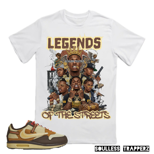 “LEGENDS OF THE STREETS” Soulless Trapperz Original Premium T-Shirt
