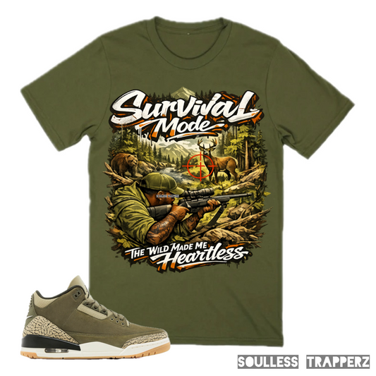 “SURVIVAL MODE” Soulless Trapperz Original Premium T-Shirt