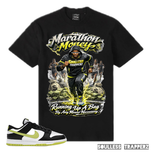 “MARATHON MONEY” Soulless Trapperz Original Premium T-Shirt