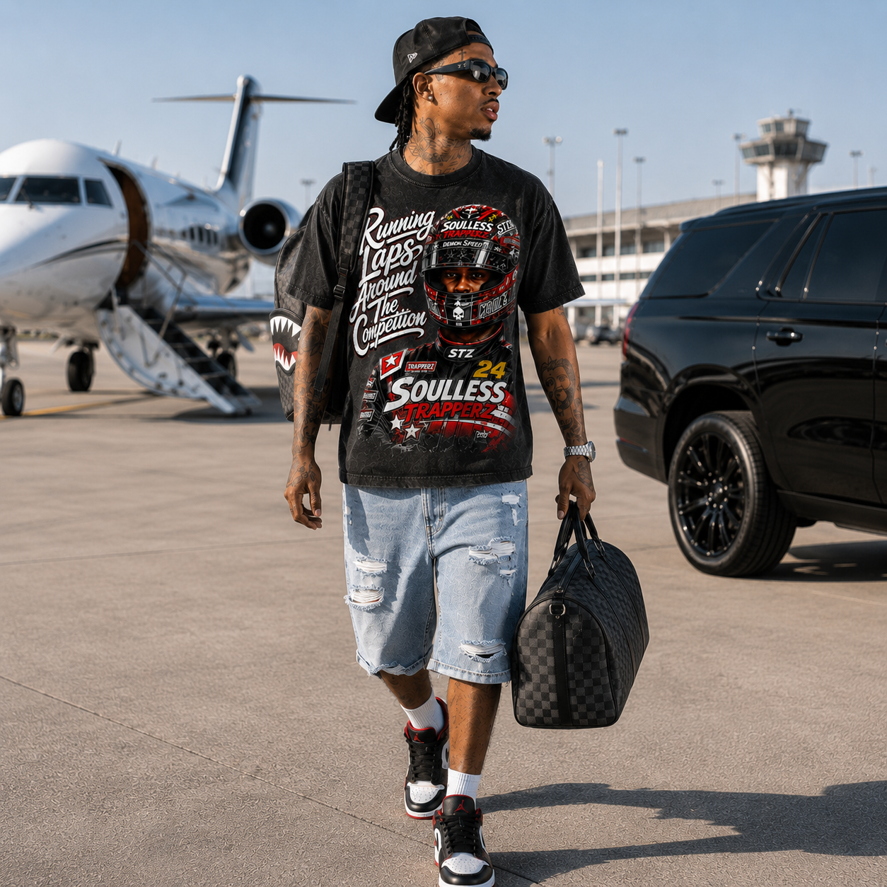 DRIVEN BY DOLLARS™ Oversized Graphic Tee
