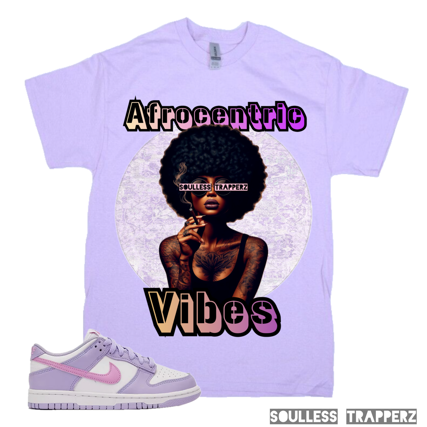 Women’s “AFROCENTRIC VIBES” Soulless Trapperz T-Shirt