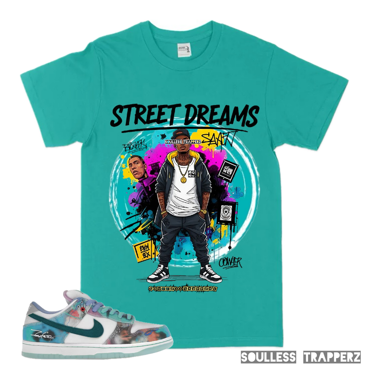 “STREET DREAMS” Soulless Trapperz Original Premium T-Shirt