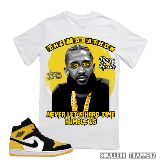 “THE MARATHON” Nipsey Hussle Soulless Trapperz Original Premium T-Shirt