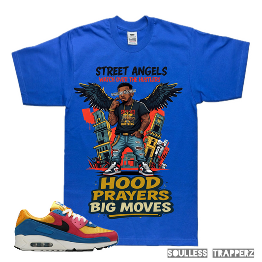 “STREET ANGELS & HOOD PRAYERS” Soulless Trapperz Original Premium T-Shirt