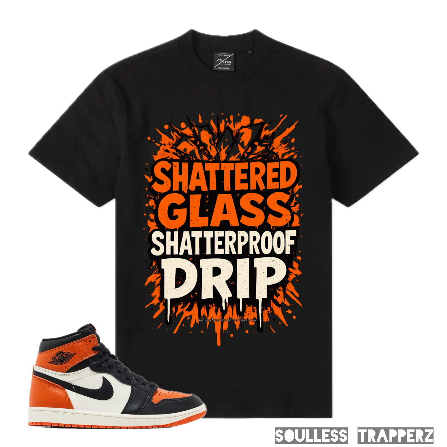 “SHATTERPROOF DRIP” Soulless Trapperz Original Premium T-Shirt