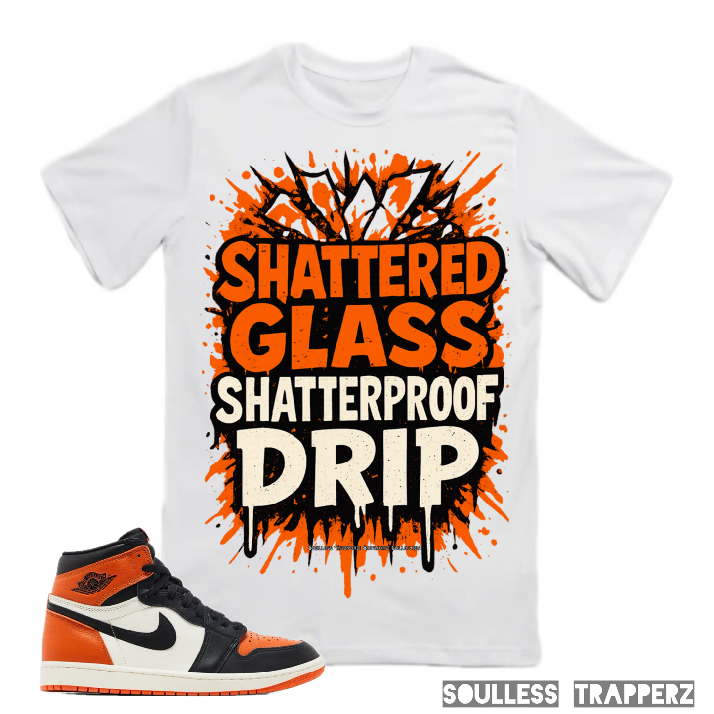 “SHATTERPROOF DRIP” Soulless Trapperz Original Premium T-Shirt
