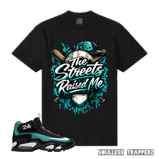 “THE STREETS RAISED ME” Soulless Trapperz Original Premium T-Shirt