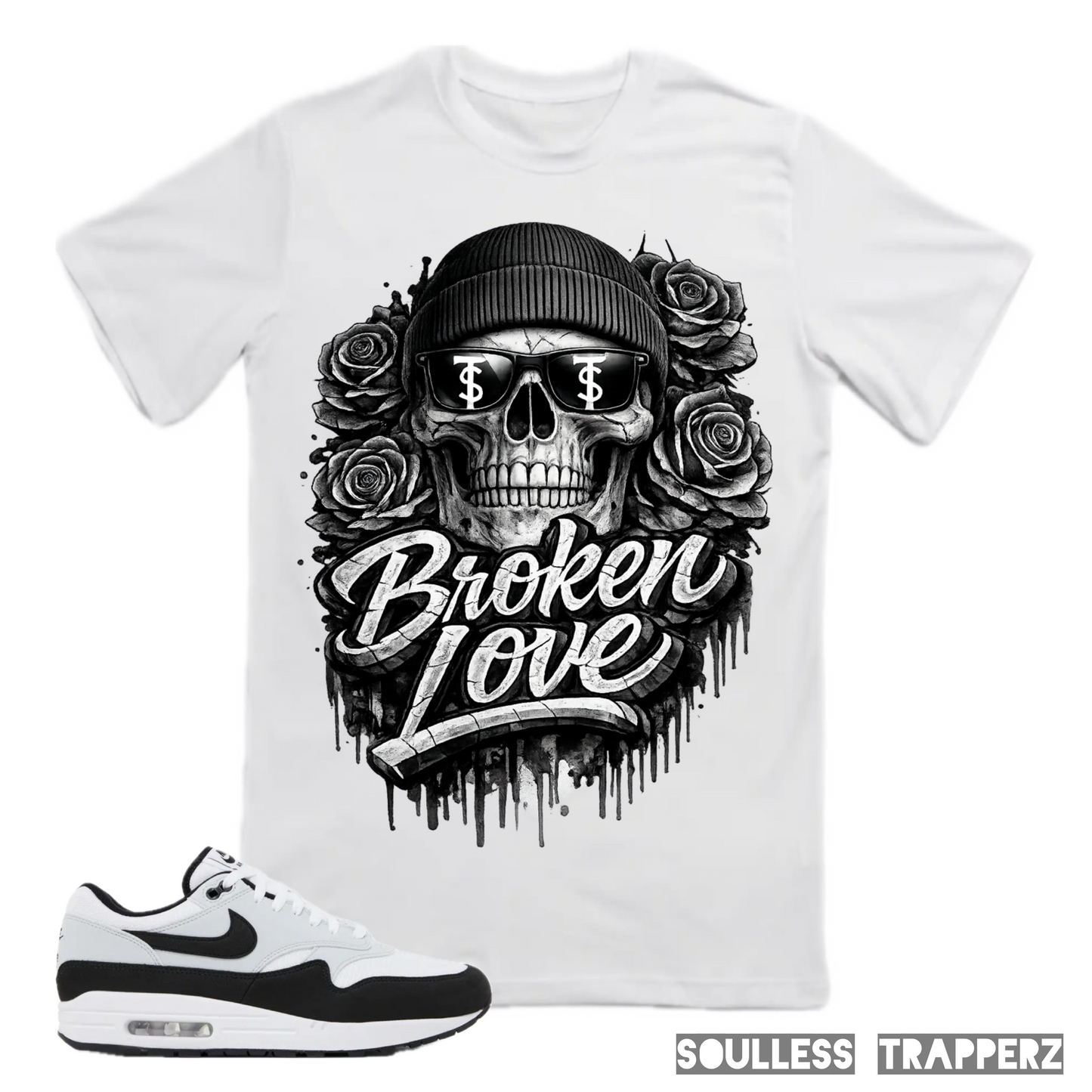 “BROKEN LOVE” Soulless Trapperz Original Premium T-Shirt