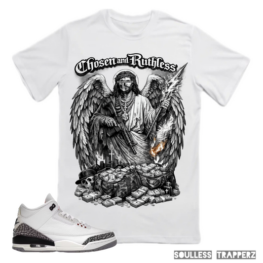 “CHOSEN AND RUTHLESS ” Soulless Trapperz Original Premium T-Shirt
